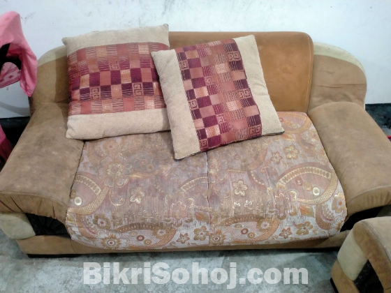 Two seater 2 pieces sofa will be sold.
